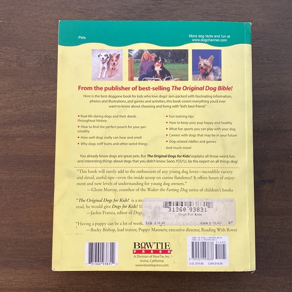 Dogs for Kids: Everything You Need to Know About Dogs (paperback and CD) 2007 - Picture 8 of 10